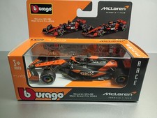 Burago Mclaren Mcl38 Miami Grand Prix 2024 Formula 1 Team 143 Scale New Rare