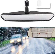 10" Universal Interior Rear View Mirror Wide Angle Clip On Car Mirror