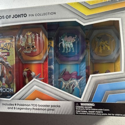 Pokemon TCG Legends of Johto GX Collection Raikou Entei Suicune