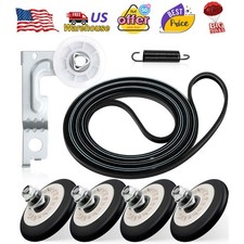 Upgraded 4581EL2002C Dryer Roller Kit for LG Kenmore Dryer Parts Dryer Rollers