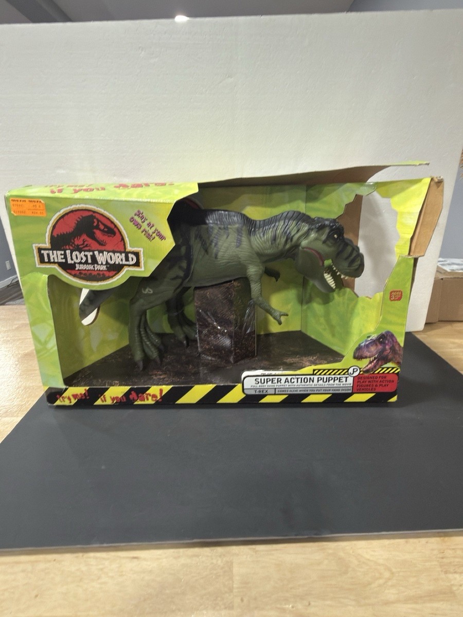 The Lost World Jurassic Park T-Rex Super Action Full Body Puppet