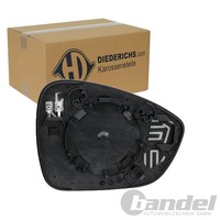 Diederichs Spiegelglas Beheizt Links Passend FüR CitroËN C4 DS4 Ds Ds Opel Cross