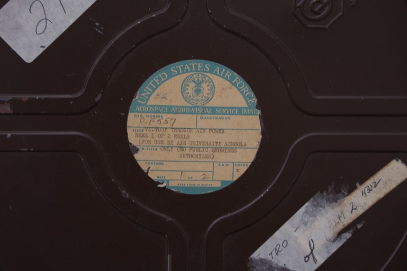 Victory Through Air Power 16mm - Rare WWII cartoon propaganda film by Disney