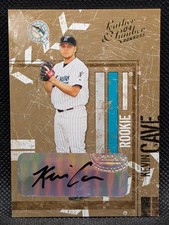 2004 Donruss Leather & Lumber Kevin Cave Auto /500 - Florida Marlins