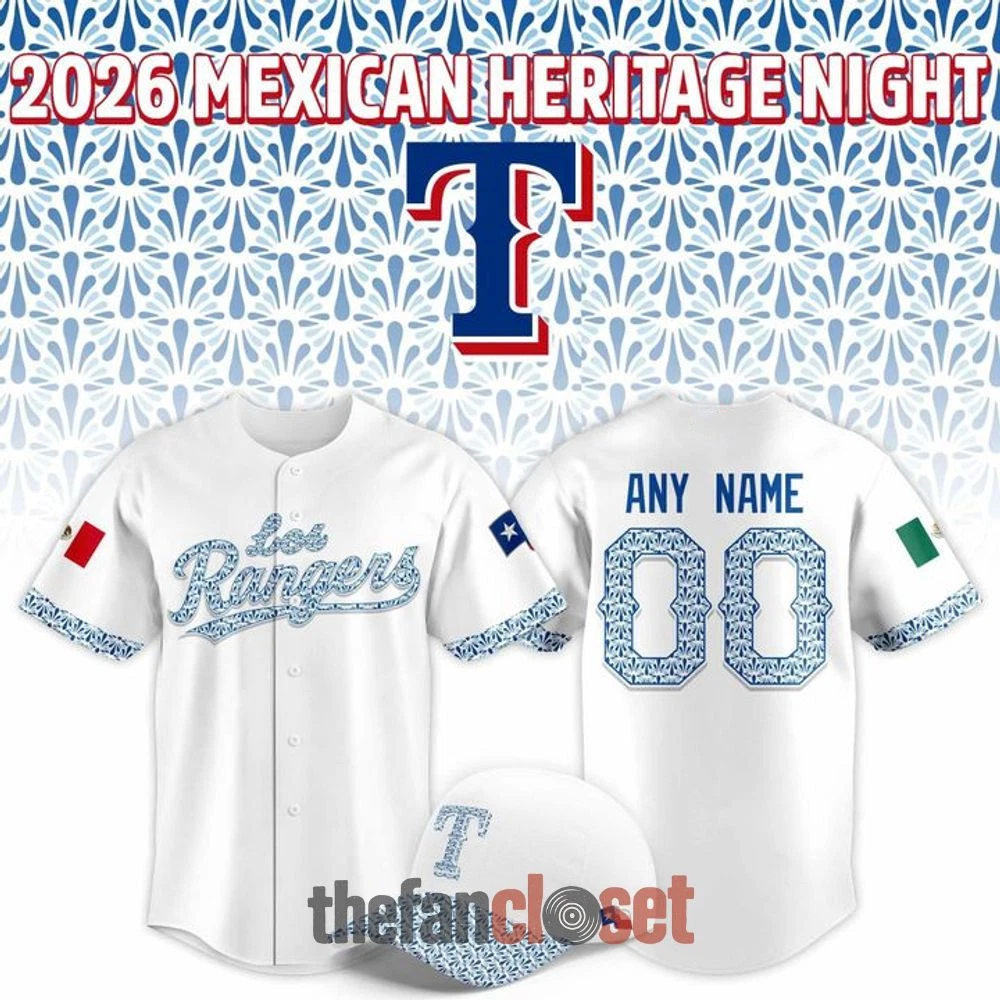 Rangers 2026 Mexican Heritage Night Baseball Jersey