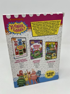 Yo Gabba Gabba! Party in a Box DVD 3-Disc Set, Nickelodeon, Brand