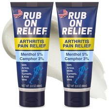 RUB ON RELIEF Arthritis Pain Relief Cream   10-in-1 Non-Greasy Joints Pain Cream