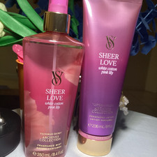 Victoria's Secret Sheer Love Mist  Lotion Archives Set 8.4/8 fl oz