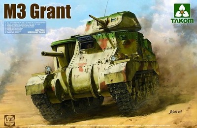 Takom Models 1/35 British Medium Tank M3 Grant