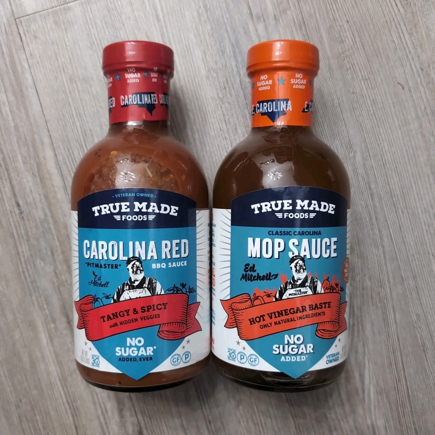 Lot &ndash; Carolina Red & Mop Sauce &ndash; No Sugar Added