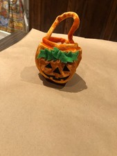 Build A Bear Pumpkin Jack O Lantern Halloween Trick or Treat Bag Wristie