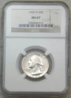 1969-D Washington Quarter Business Strike NGC MS67 Nice Luster #L152