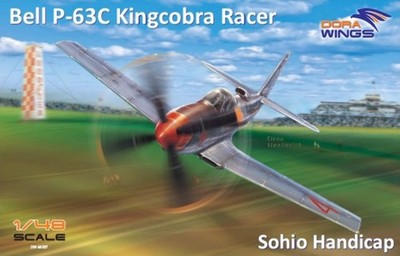 Dora Wings DW48007 1:48 Bell P-63A Kingcobra Racer (Sohio Handicap)