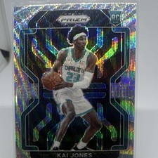 Panini Prizm 2021-22 #323 Kai Jones Rookie Charlotte Hornets NBA Card