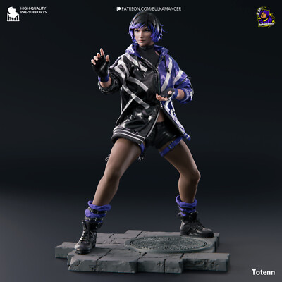 Reina, Tekken 8, Fighter, Sex Pin-Up, Figur, 3D Druck, Statue, UNBEMALT