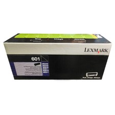 Lexmark 60F1000 601 Black Standard Yield Toner Cartridge 2,500 Yield