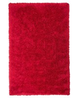 Eleganter Roter Teppich Aus Polyester Hochflor 140 X 200 Cm Cide