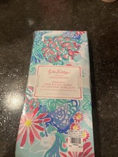 Pottery Barn Kids Lilly Pulitzer Unicorns in Bloom Organic Crib Fitted Sheet NWT