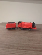 Thomas & Friends James Train & Tender Car Trackmaster Motorized Red 2013 Tested 