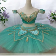 Ballet Tutu Pancake La bayadere Dancewear professional ballerina 2 piece