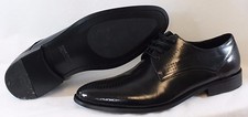 Mens Kenneth Cole Tear Along Black Casual Dress Shoes DISPLAY MODEL