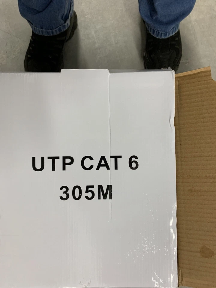 $50 CAT6 Bulk 1000ft Ethernet LAN Cable Internet Wire Solid Copper - Image 3 of 3