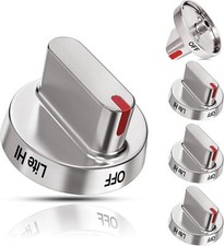 New DG68-00101B DG64-00472A Stove Knobs For Samsung Gas Range Oven Stove 5pack