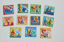 Disney - Winnie The Pooh - Darby - Friends - Raised Fridge Magnets -11 Different