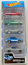 2018 Hot Wheels Fast Furious 5-Pack Set Movie Impala Torino Corv Escort Chevelle