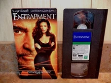 ENTRAPMENT (VHS 99) Sean Connery, Catherine Zeta-Jones, Will Patton, Ving Rhames