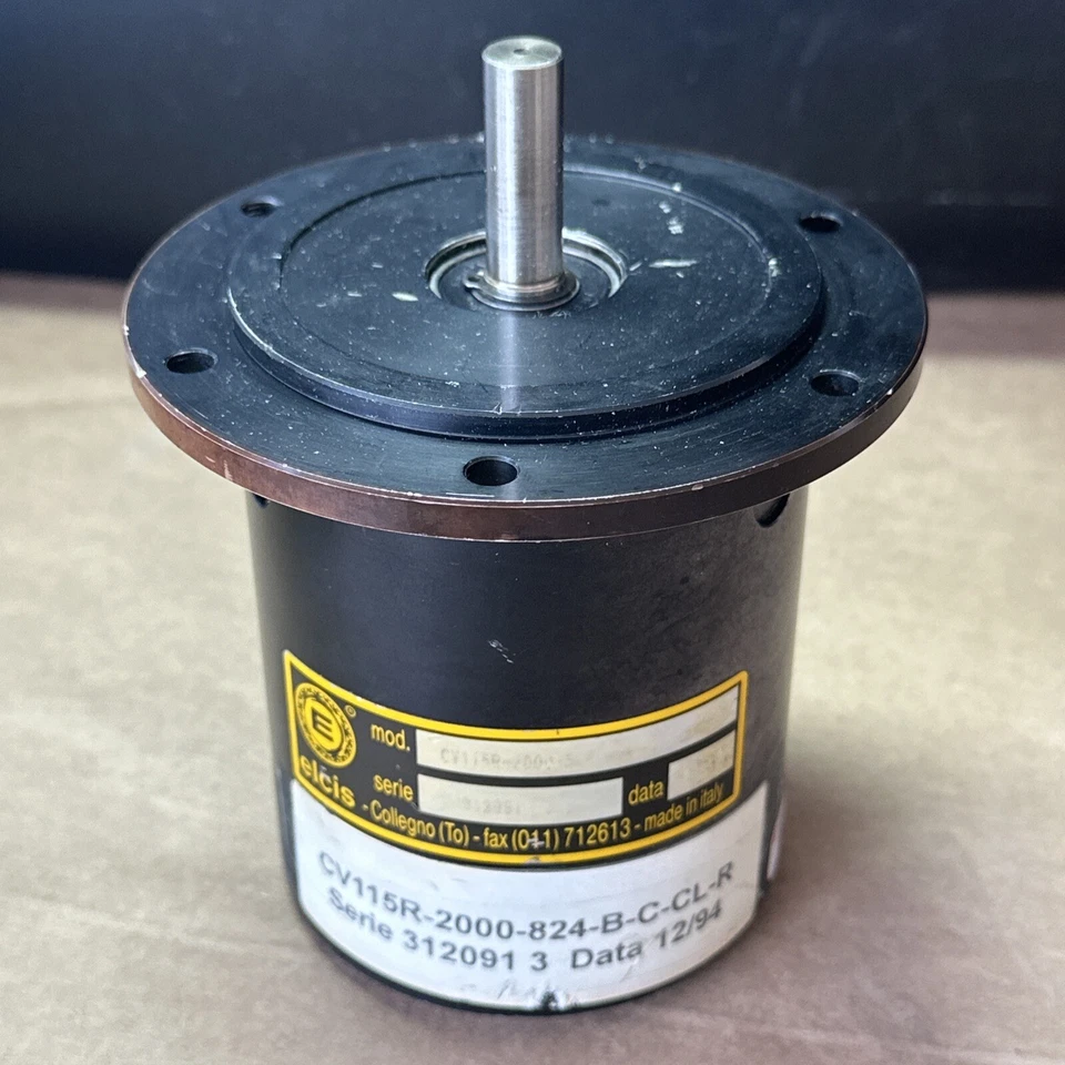 Elcis CV115R-2000-824-B-C-CL-R Encoder 2000 Pulse Single Shaft || WARRANTY 🇺🇸 - Image 3 of 4