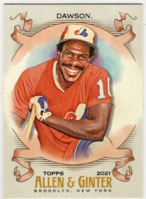 2021 Topps Allen & Ginter Baseball Andre Dawson No. 14 Montréal Expos