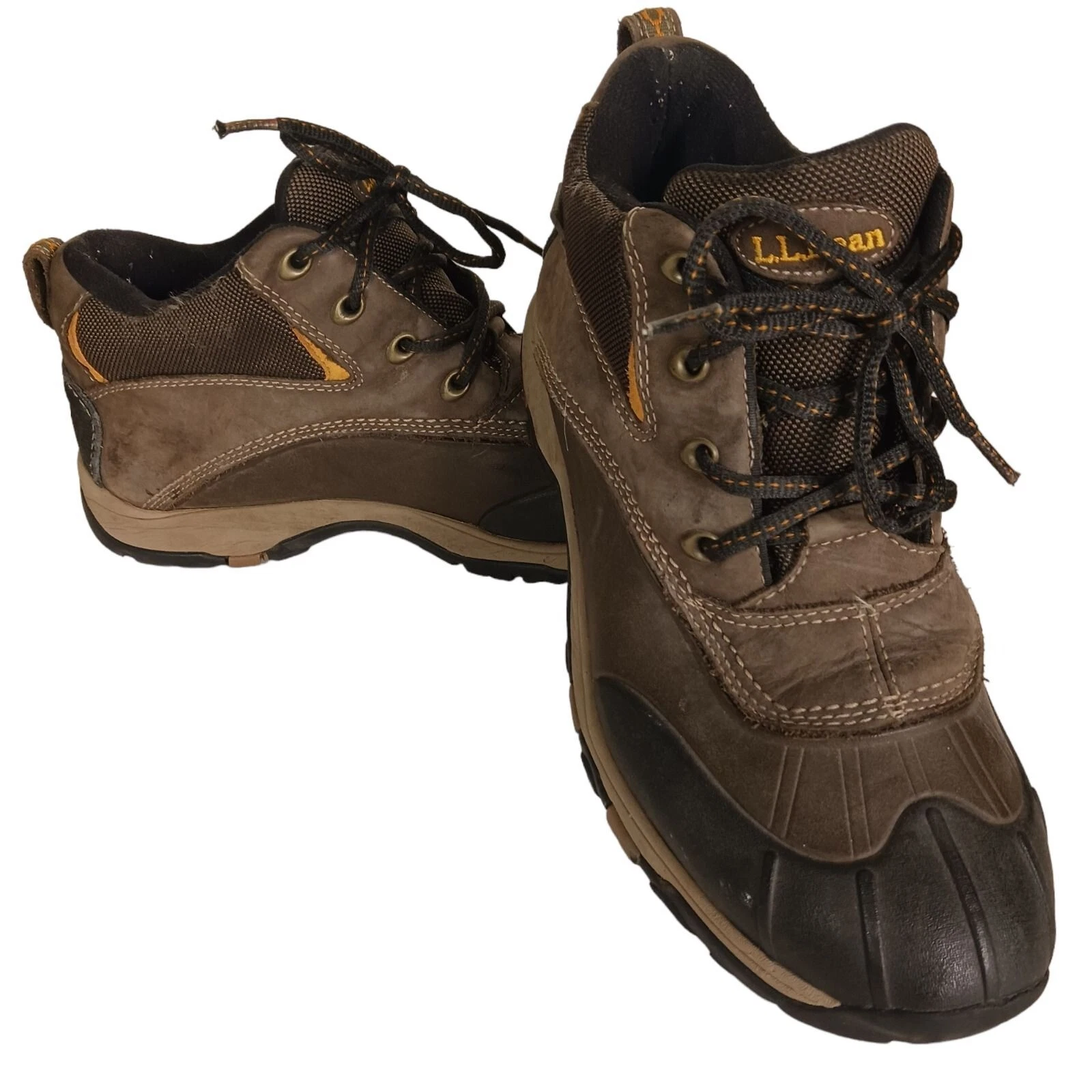 LL Bean TEK 2.5 Waterproof Hiking Shoes Mens 9 M Brown Dri-Lex Gorpcore *Read