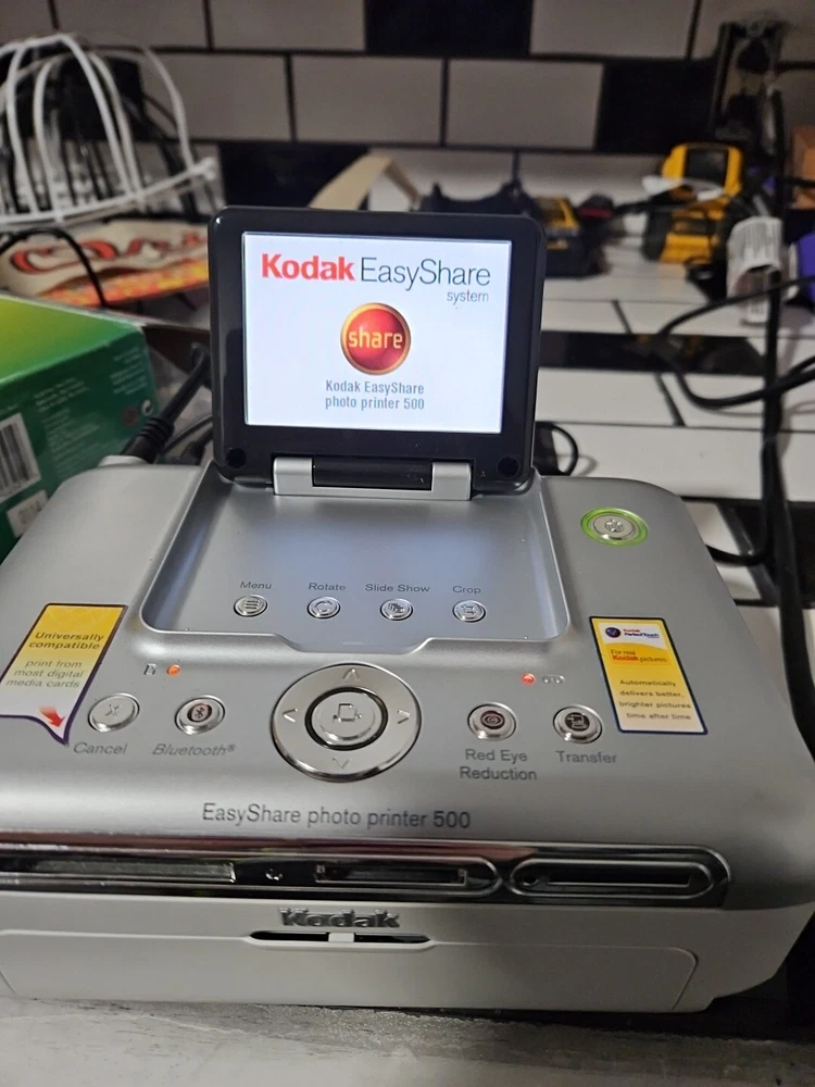 Kodak Easyshare Photo Printer 500 w/ Color Cartridge & Photo Paper