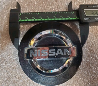 Original Nissan Center Cap Grey Chrome Titan Armada Wheel Rim 3 AVAILABLE