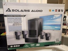 Home Theater Surround Sound System Solaris S-550 with Sub woofer