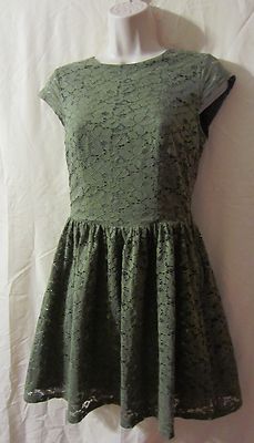 Summer Lace Green-Olive color Junior dress by Divided-H&M, size US 4 | eBay