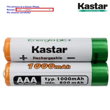 Kastar 1.2V 1000mAh Ni-MH AAA Battery for Midland T61VP3 T65VP3 T290VP4 T295VP4