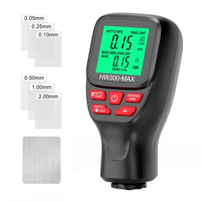 HW300-MAX Layer Thickness Meter Paint Layer Thickness Meter Universal Autot9210-