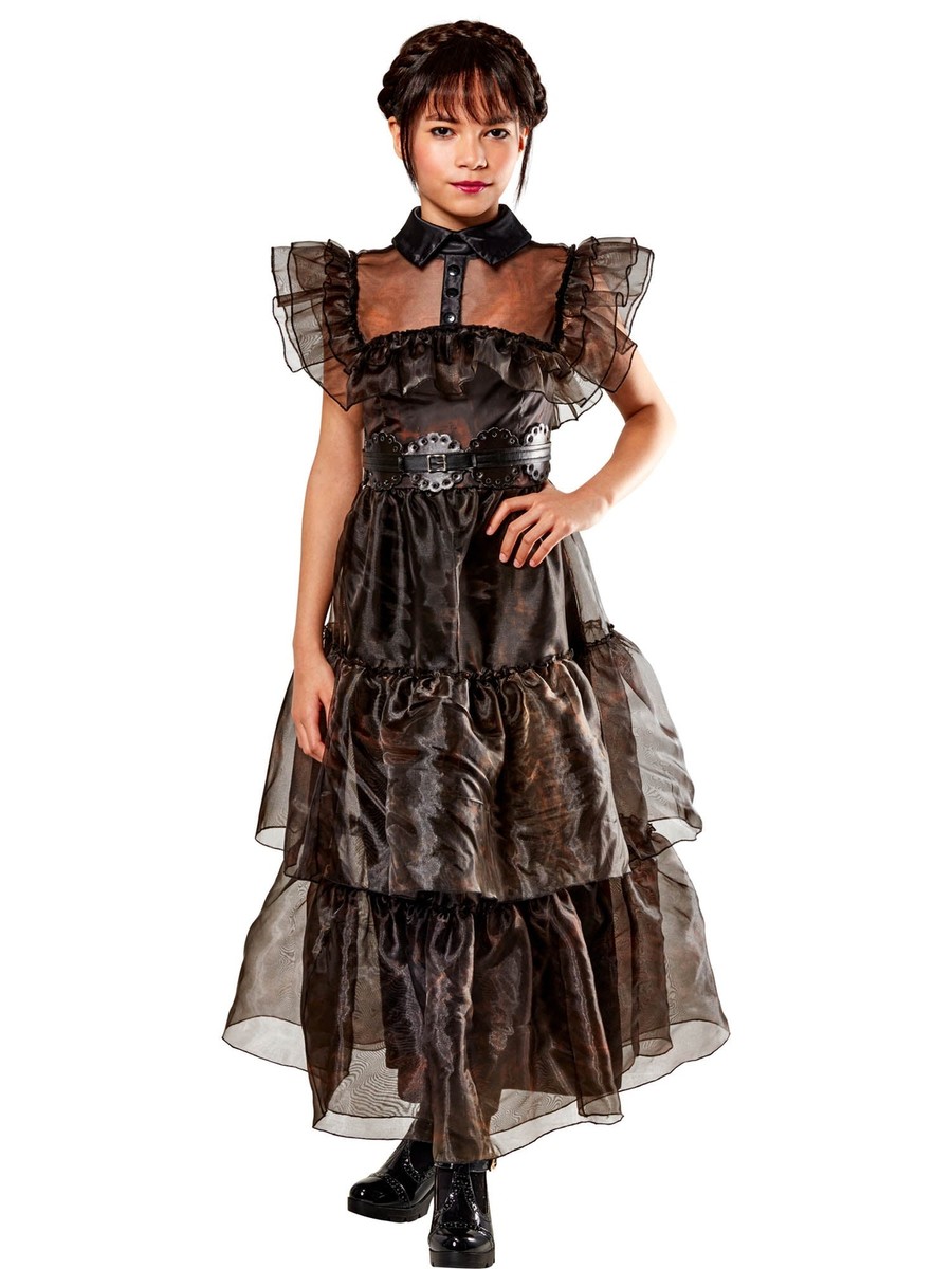 white christmas dresses The Serious Wednesday Dress Black / Large main image 0