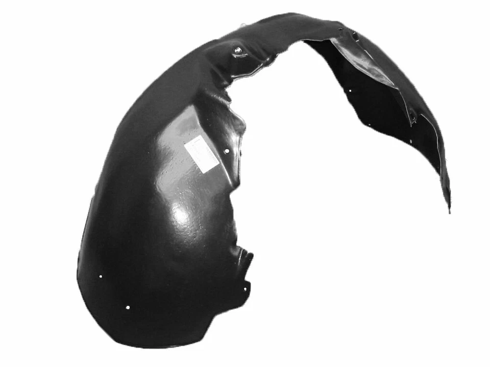 Front Left & Right Fender Liner Set w/ Clips For 2005-2008 Audi A4 3.2L S4 4.2 - Image 3 of 4