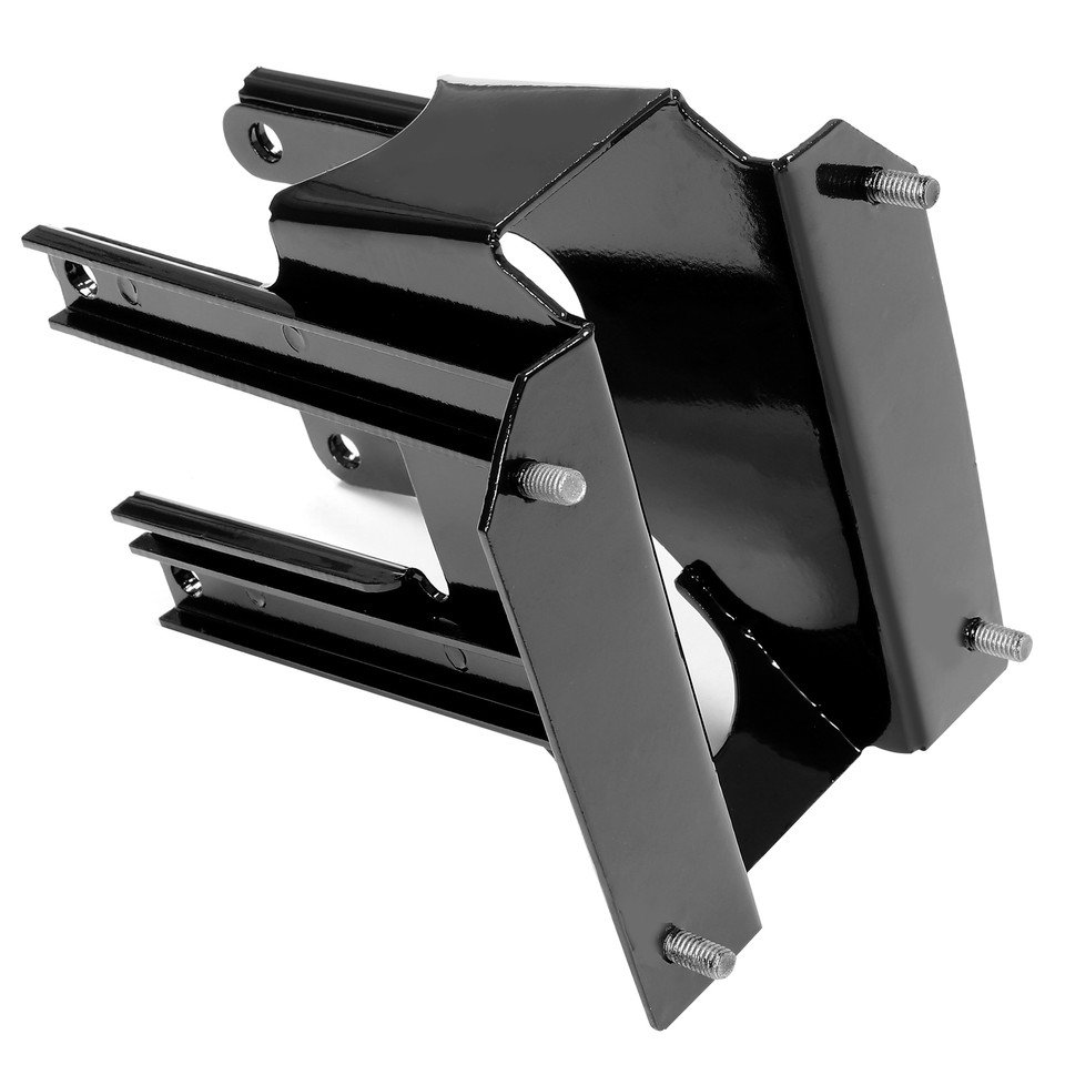 1998-2013 Harley Road Glide Front Fairing Radio Caddy Mount Bracket Bl