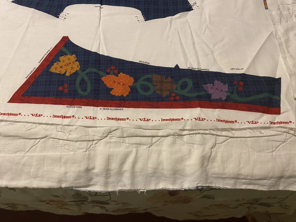 VTG NOS Dreamspinners VIP Harvest Vest Sewing Cloth Pattern Make Your Own vest - Image 2 of 4