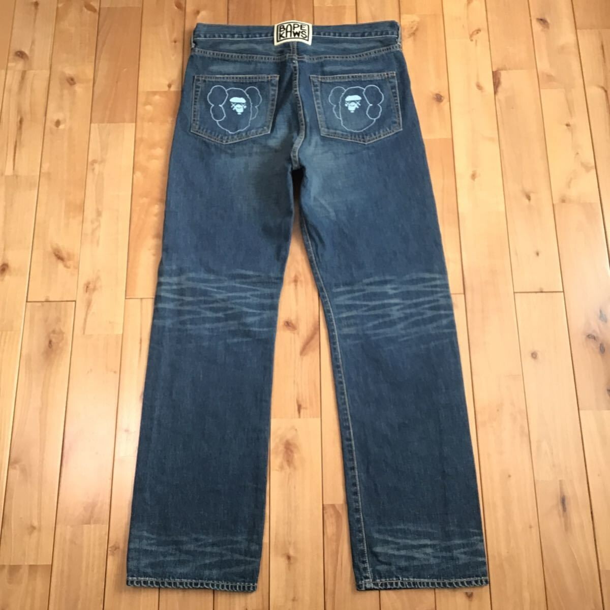 BAPE × KAWS Denim Pants a bathing ape NIGO Size M | eBay BAPE × KAWS Denim Pants a bathing ape NIGO Size M | eBay