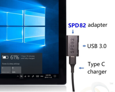 SPD82 Pro, Adaptador De Cargador De Conexión De Superficie A USBC Con - Foto 3