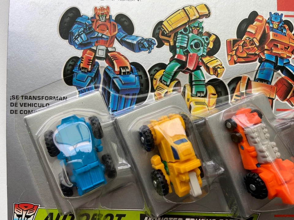 Transformers G1 1990 MONSTER TRUCKS PATROL MOSC micromaster hasbro mb - Image 3 of 4