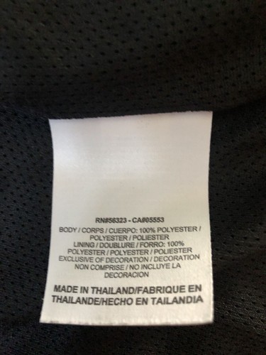 Nike Jacket Mens Medium Elite Windbreaker Lightweight Zip Coat Swoosh Black - Bild 11 von 18