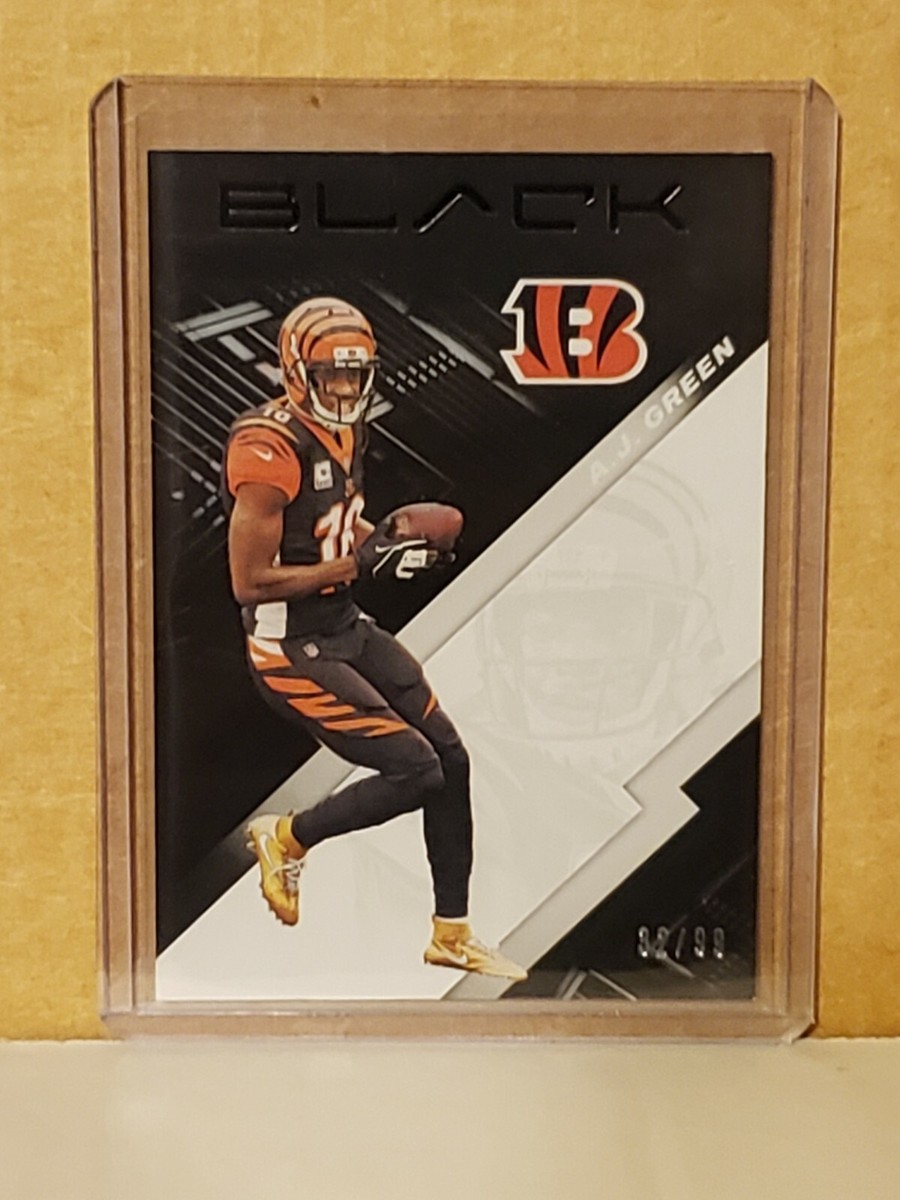A.J. Green 2020 Panini Black Silver Base Card #32/99 Cincinnati