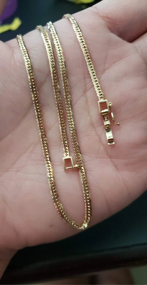 18k JAPAN Chain Necklace 10 Cut 10.54 Grams 20” | eBay