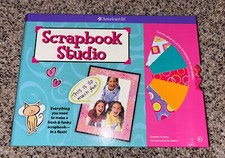 American Girl Scrapbook Studio Kit Spiral Bound Craft Kit Girls Age 8 New